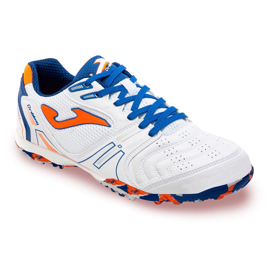 Joma-Scarpa Calcetto DRIBLING 2002 BIANCO-ROYAL TURF 